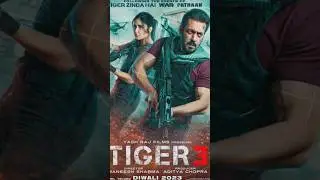 Salman Khan shares new poster of Tiger 3 and announces details about its release #tiger3#shortsfeed