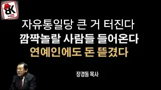 자유통일당, 민주당 약화시키는 '신의한수' 둔다 [장경동]