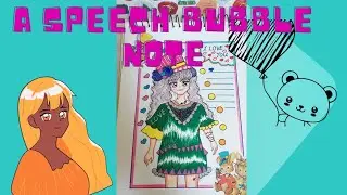 🥰 (1-35) (A speech bubble note/말풍선 쪽지) #speech bubble 