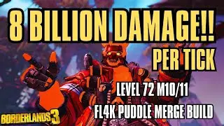 Borderlands 3 | BEST Puddle Merge Fl4k Build | Puddl3 | Level 72 Mayhem 11 Build + SaveFile