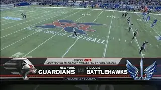 ESPN XFL intro | NY@STL | 2/23/2020