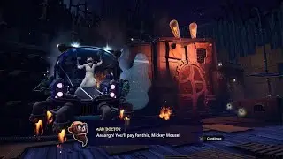 Disney Epic Mickey: Rebrushed- HOW TO: Defeat the Mad Doctor in Lonesome Manor- Mad Doctor's Attic