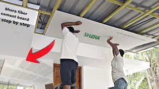 Shera fiber cement board build #partition  #sheraboardceiling @SHERAINDIAOfficial @SHERAsolution