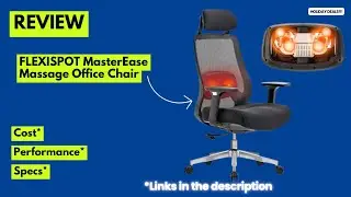 FLEXISPOT MasterEase Massage Office Chair Review &ndash; Heated Lumbar, Recline & Footrest