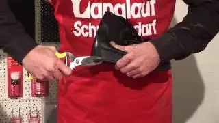 Schuhabs&auml;tze und Absatzecken selber reparieren - Anleitung von Langlauf Schuhbedarf GmbH