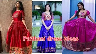 Paithani Dress Ideas | Latest  Paithani Dress | Designer Paithani Dress Ideas