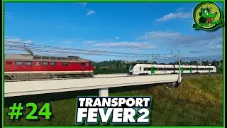 🚗Transport Fever 2🚗-N&aacute;klad z Německa?!? #24 CZ/SK