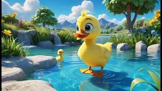Baby Duck Quack Quack Quack | Fun Duck Song for Kids | Quacking Adventure