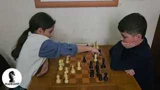 10-Year-Old Girl vs Boy | The Most Intense Blitz Game Ever 😱