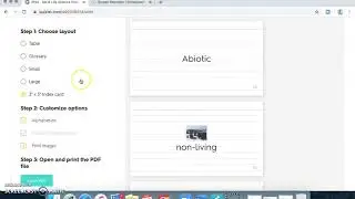Print Quizlet