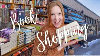 come book shopping with me in MINNEAPOLIS 🛍📚 | small bookstores vlog + mini book haul