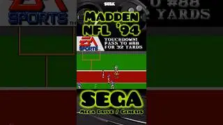 Madden NFL '94 (Sega Mega Drive/ Genesis) #retrogaming