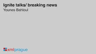 Younes Bahloul - Call for ignite talks, demos and late-breaking news!
