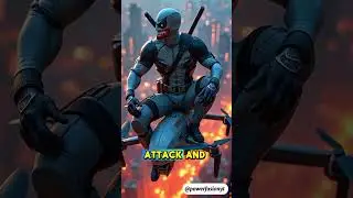 The Fusion Of Deadpool and Anti Venom🧬😮