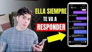 Como iniciar una conversacion con una mujer por MENSAJES DE TEXTO. ( como escribirle a una chica )