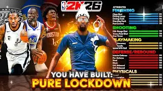 BEST PURE LOCKDOWN BUILD IN NBA 2K26! 99 STEAL DEMIGOD! 6'4 & 6'6 BEST DEFENSIVE BUILDS IN NBA2K26