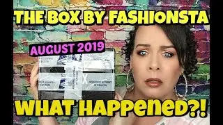 THE BOX от FASHIONSTA Распаковка август 2019 //Что случилось??