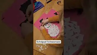 Schneemann basteln⛄️#melodyoflifechristmas #christmas #advent #snowman #december #winter #basteln