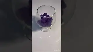 #asmr #calming #sand pressing 💜💜#purple #glass#colour