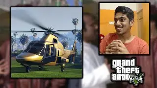 Stealing Luxury Golden Helicopter from KA PALL | CSB's GTA V Real Life Mod Series #1 | Telugu