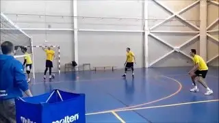 Ejercicios de voleibol.     Calentamiento (entrada en calor) de voley