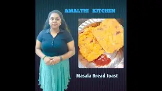 Masala Bread Toast Recipe in Tamil | Bread Recipes in Tamil | மசாலா பிரெட் டோஸ்ட்