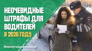 4 неочевидных штрафа для водителей зимой 2026