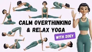 Yoga for Overthinking with Zoey | Calm Kids Yoga | Kpop Demon Hunters