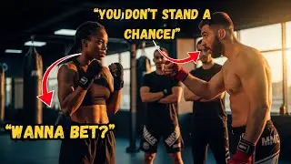 Arrogant MMA Champion Targeted Black Woman, Unaware She's An Undefeated Kickboxing Legend