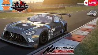 Black Flag Racing Premier FINALE Donington Park, UK ACC Simracing GT3/4 Assetto Corsa Competizione