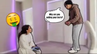 Selling My BRAS To Other MEN Prank On Fiancé !! *Hilarious Reaction*