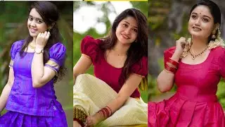 Pattupavada and blouse collection 😍❤|Fashion Daily