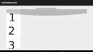 Android example to load images in AsyncTask from internet to ListView.