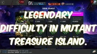 Let's try Legendary difficulty in Mutant Treasure Island MCOC