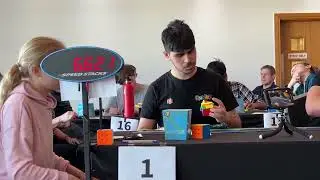 8.70 Rubik&rsquo;s Cube One-Handed WORLD RECORD Average