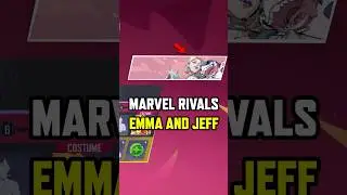 CUTE NEW EMMA AND JEFF IN MARVEL RIVALS!
