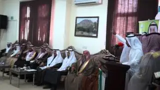 قصيدة شاعر ابانات مهدي بن براك القاها ابنه سالم امام أمير منطقة القصيم fares