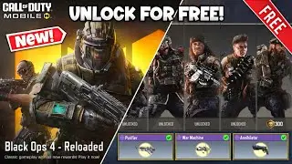 Unlock Free Black Ops Operator Skills -  War Machine,Purifier & Annihilator in CODM