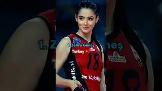 Top 10 Most Beautiful Volleyball Players In The World 2024 🏐❤ #shorts