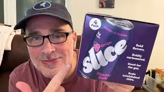 Slice Healthy Soda Review- We Try Grape Slice- Should You? 🍇