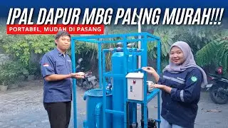IPAL DAPUR MBG EKONOMIS | JASA KONTRAKTOR INSTALASI PENGOLAHAN AIR LIMBAH DAPUR SEHAT | REVIEW IPAL