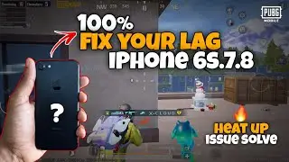 How to Fix iPhone 6s,7,8 Lag in 2025🔥HEAT UP ISSUE SOLVED😍|PUBG MOBILE BGMI |