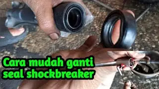 Cara ganti seal shock depan Vario 125