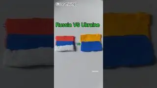Russia VS Ukraine flag color mixing challenge who is best @Shortcutcraft-j6b #shortvideo #flag
