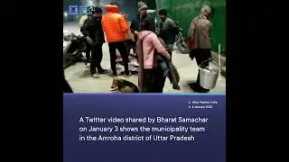 Uttar Pradesh: Municipality Team In Amroha Sent 15 Homeless People To Night Shelter #shorts