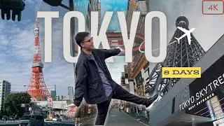 I Spent 8 Days in Tokyo🌧️ (ft. Hakone, Mount Fuji, Kawaguchiko...) | JAPAN TRIP 2024 🇯🇵 [4K]
