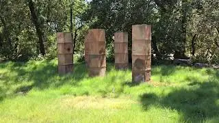 Tour of the vineyard and art installations at Bella Oaks - 1 of 3 (June 2024)