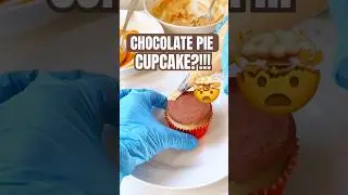 Chocolate Pie Cupcake 🍫 | Cupcake Decorating 🧁 | Thanksgiving Dessert 🤎 #cupcakedecorating