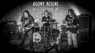 AGONY REIGNS at The Blindspot, Jan 7 2024, Omaha, NE | FULL SET | RAW Underground LIVE