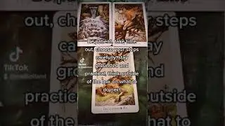 Be  patient and grounded, tarot reading